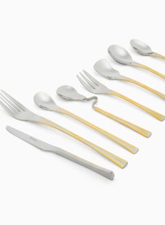 135-Piece Stainless Steel Cutlery Set Silver/Gold - v1647000472/N52165969A_4