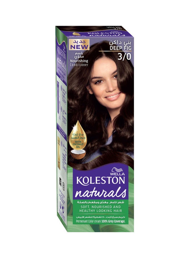 WELLA Koleston Naturals Hair Color 3/0 Deep Fig  - Image 1