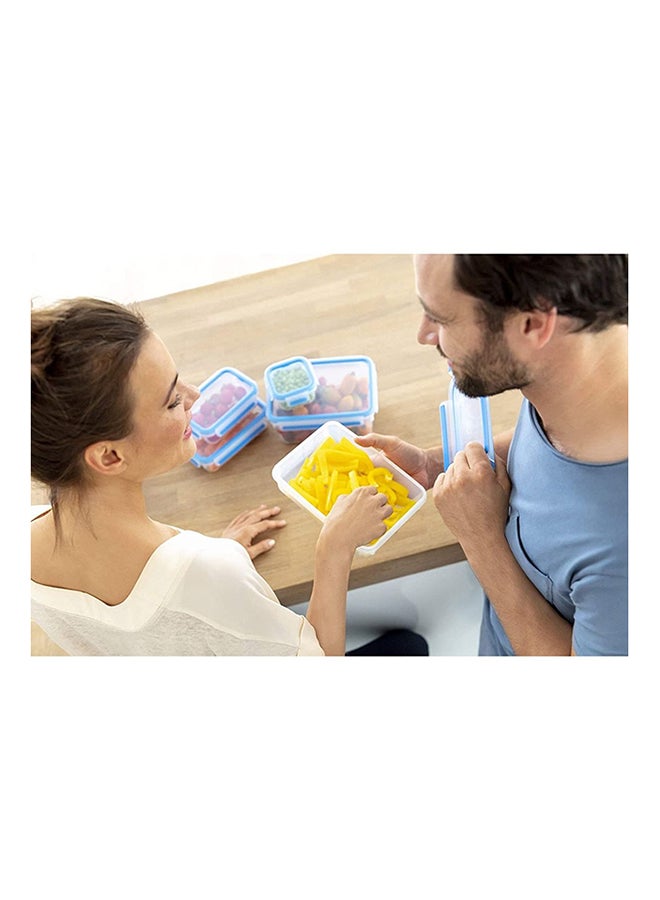 Tefal - Masterseal Fresh Rectangle Food Container Clear 2.6Liters - Image 1