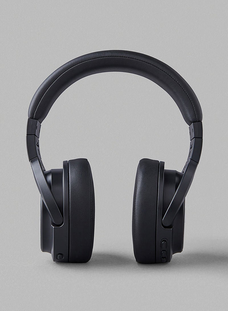 Noon East - Hush Over Ear Wireless Bluetooth Headphone - With BT 5.0, Active Noise Cancelling (ANC) Earbuds And Mic Black - Image 1