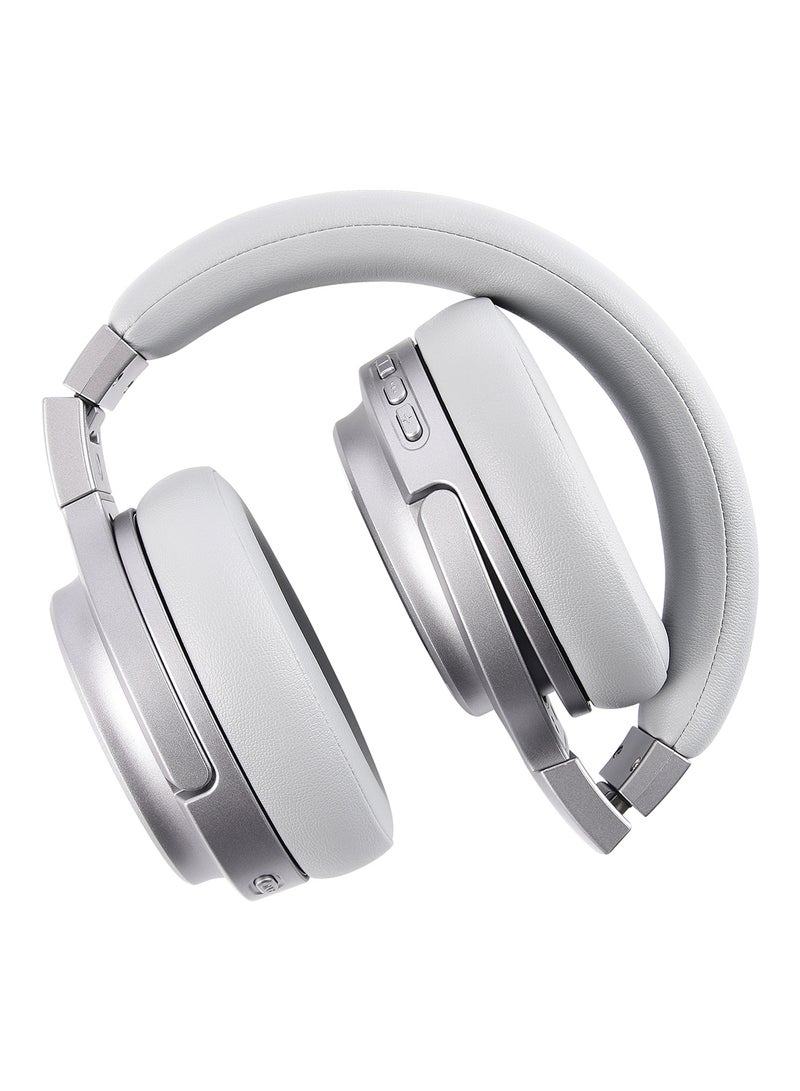 Noon East - Hush Over Ear Wireless Bluetooth Headphone - With BT 5.0, Active Noise Cancelling (ANC) Earbuds And Mic Grey - Image 1