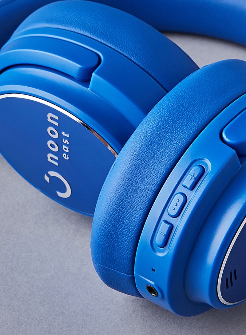 ايست من نون - سماعة رأس بلوتوث لاسلكية Hush Over Ear - مع BT 5.0، سماعات أذن وميكروفون بخاصية إلغاء الضوضاء النشطة (ANC) - Image 1