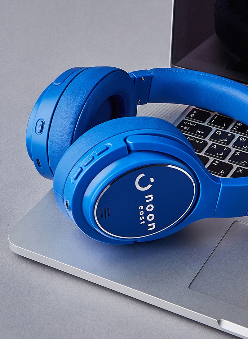 ايست من نون - سماعة رأس بلوتوث لاسلكية Hush Over Ear - مع BT 5.0، سماعات أذن وميكروفون بخاصية إلغاء الضوضاء النشطة (ANC) - Image 1