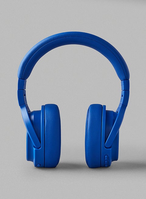 سماعة رأس بلوتوث لاسلكية Hush Over Ear - مع BT 5.0، سماعات أذن وميكروفون بخاصية إلغاء الضوضاء النشطة (ANC)