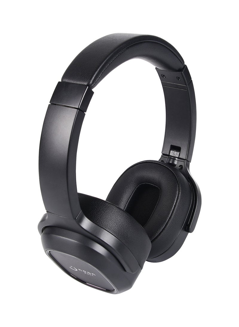 Noon East - Prodigy On Ear Wireless Bluetooth Headphone - With BT 5.0, Active Noise Cancelling (ANC) Earbuds And Mic Black - Image 1