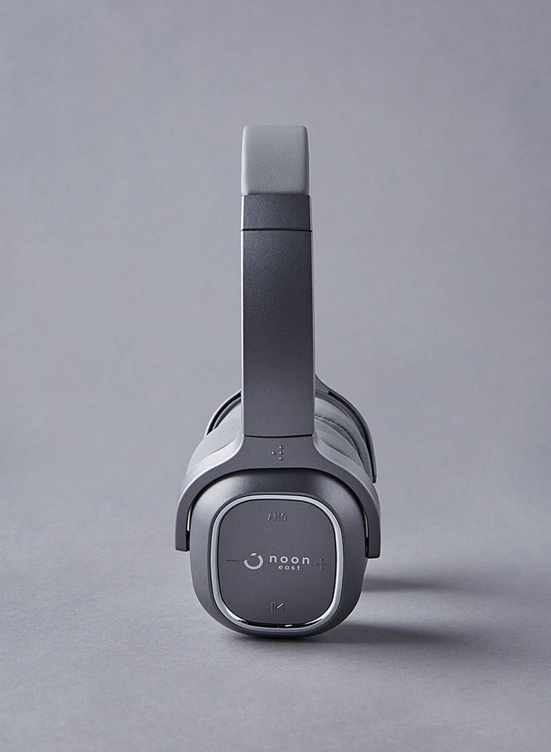 Noon East - Prodigy On Ear Wireless Bluetooth Headphone - With BT 5.0, Active Noise Cancelling (ANC) Earbuds And Mic Grey - Image 1