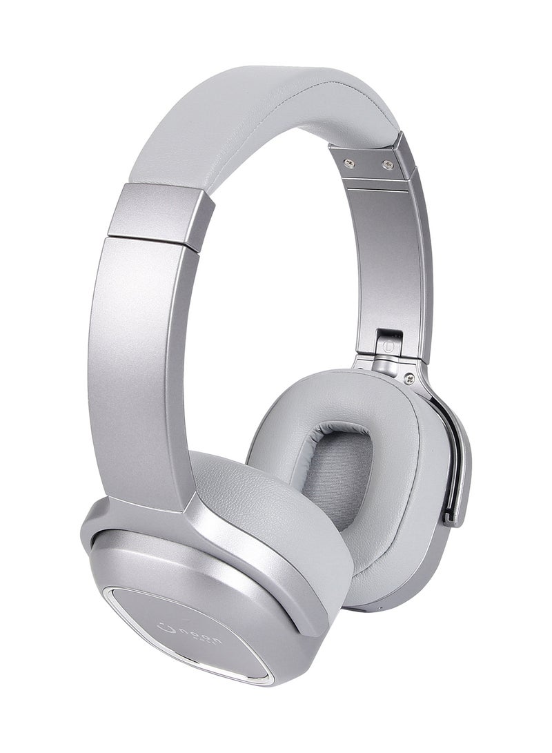 Noon East - Prodigy On Ear Wireless Bluetooth Headphone - With BT 5.0, Active Noise Cancelling (ANC) Earbuds And Mic Grey - Image 1