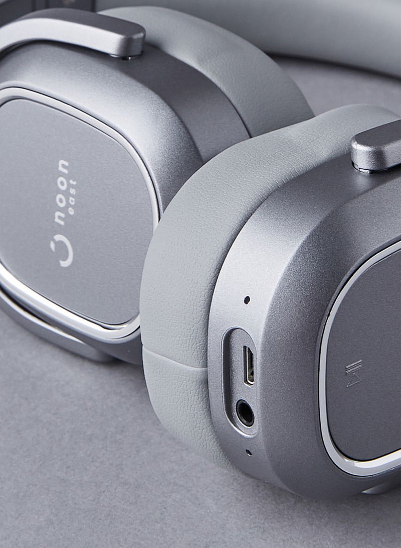 Noon East - Prodigy On Ear Wireless Bluetooth Headphone - With BT 5.0, Active Noise Cancelling (ANC) Earbuds And Mic Grey - Image 1