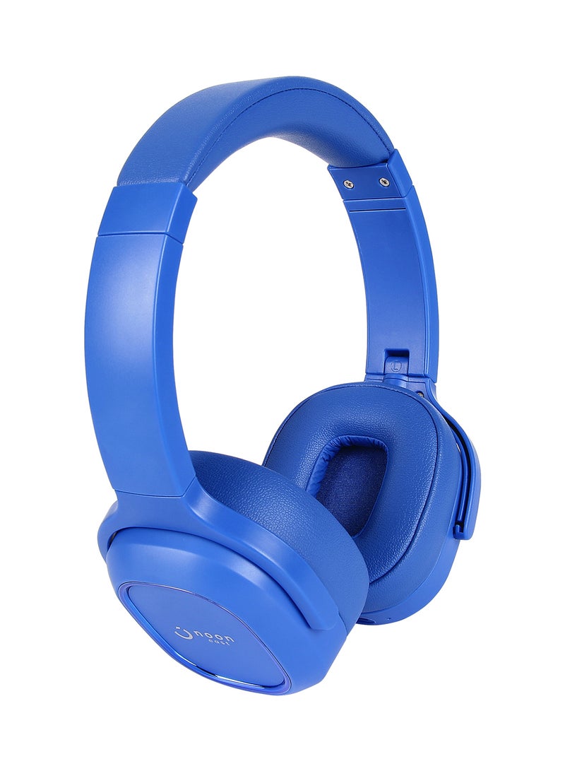 Noon East - Prodigy On Ear Wireless Bluetooth Headphone - With BT 5.0, Active Noise Cancelling (ANC) Earbuds And Mic Blue - Image 1