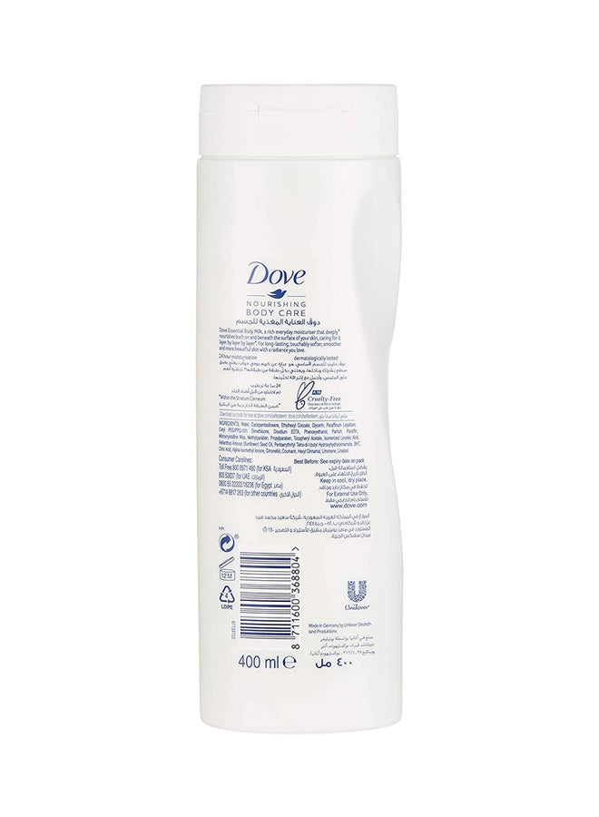 Dove Essential Nourishment Body Lotion 400ml  - Image 2