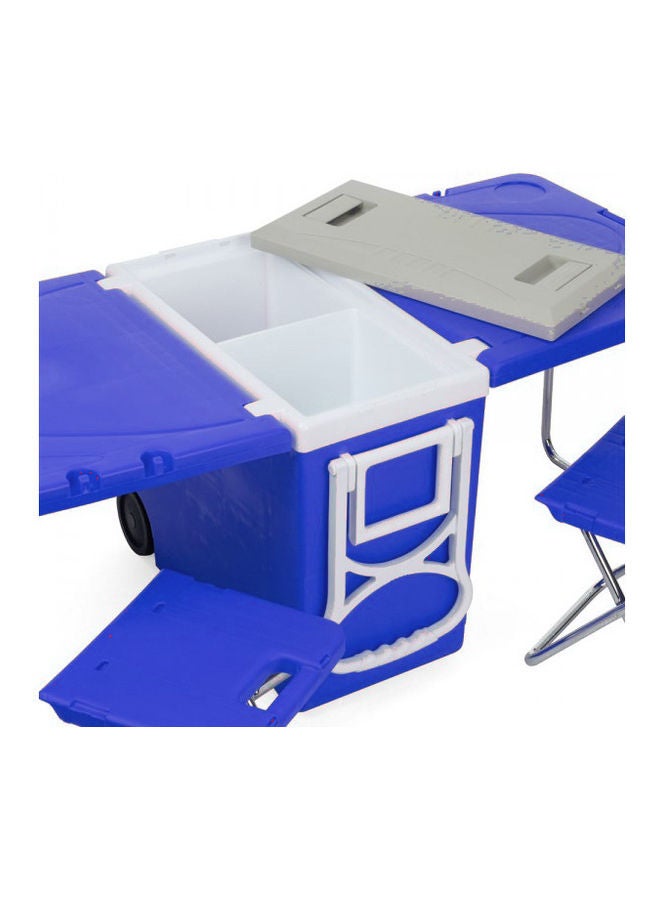 AL RIMAYA 3-Piece Cooler Box With Foldable Table & Chair  - Image 2