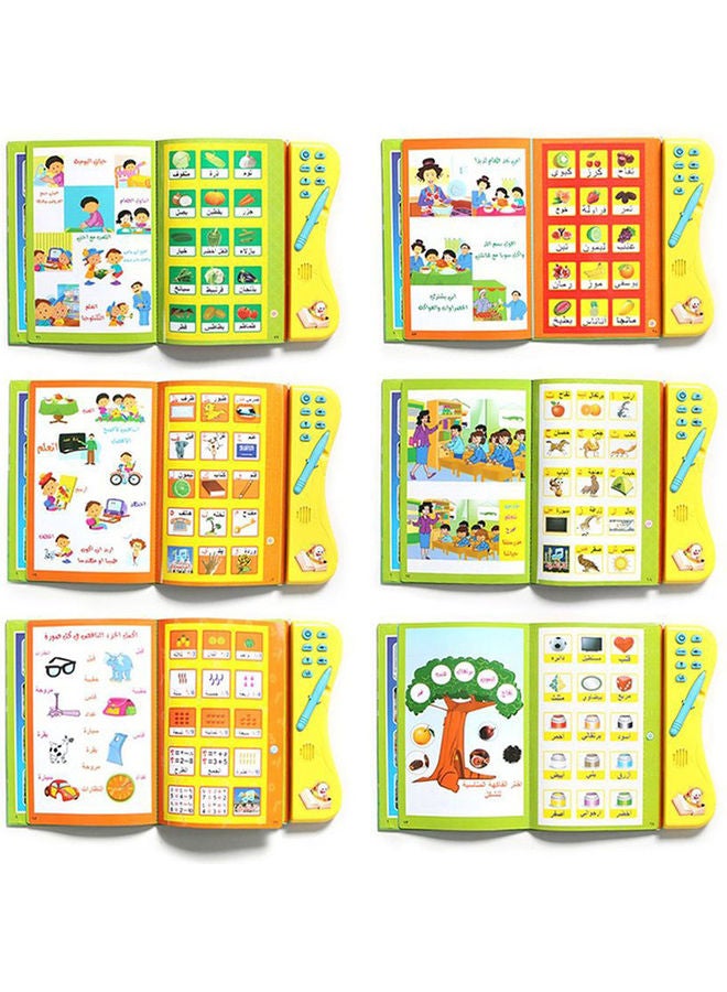 Kidle Arabic Early Education Point Reading Children Puzzle Learning Smart Toys Audio Books 31*24*3cm  - Image 3