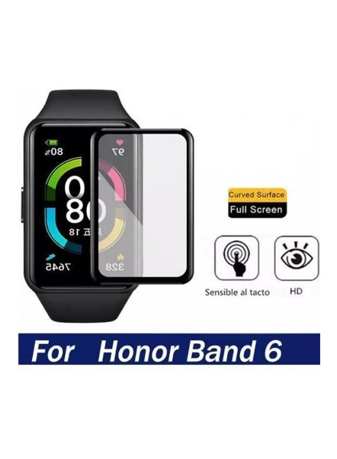 Honor Band 6 Watch Full Screen Protector Black