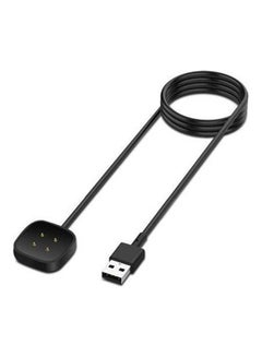 Sikai Dock Charging Cable For Fitbit Versa 3  Sense Black  - Image 1