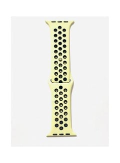 Generic Sport Watch Band For Apple Watch Series 6 44mm White 