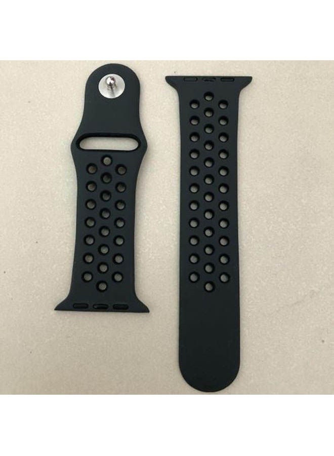 Sport Silcon Strap For Apple Watch Series 6  40mm Green