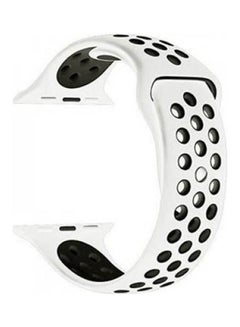 Sport Strap For Apple Watch Band 42,44,45mm Series 4 5 6 Silicone Watch Strap White