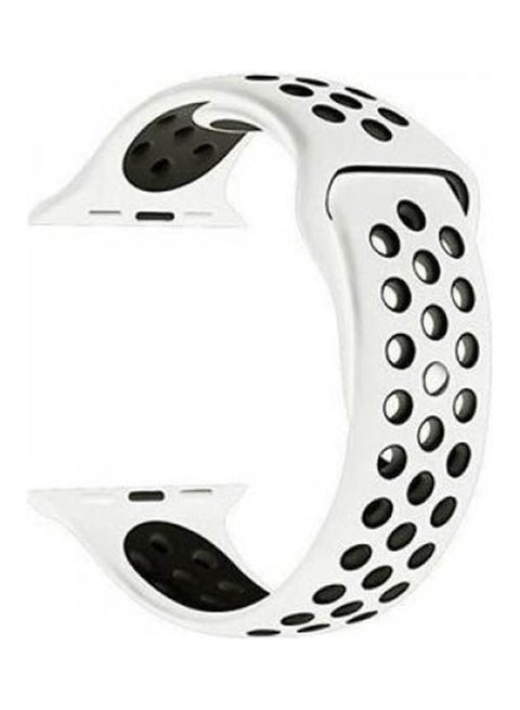حزام رياضي لساعة Apple Watch Band 42,44,45mm Series 4 5 6 حزام ساعة من السيليكون