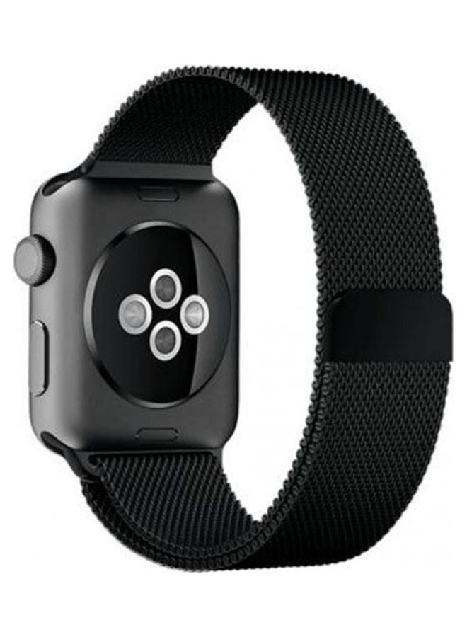 Generic - Magnetic Band For Apple Watch Series 4-5 42mm Black - Image 1