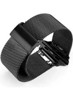 For Apple Watch Series 6 Stainless Steel Strap With A Quick Release Buckle Black