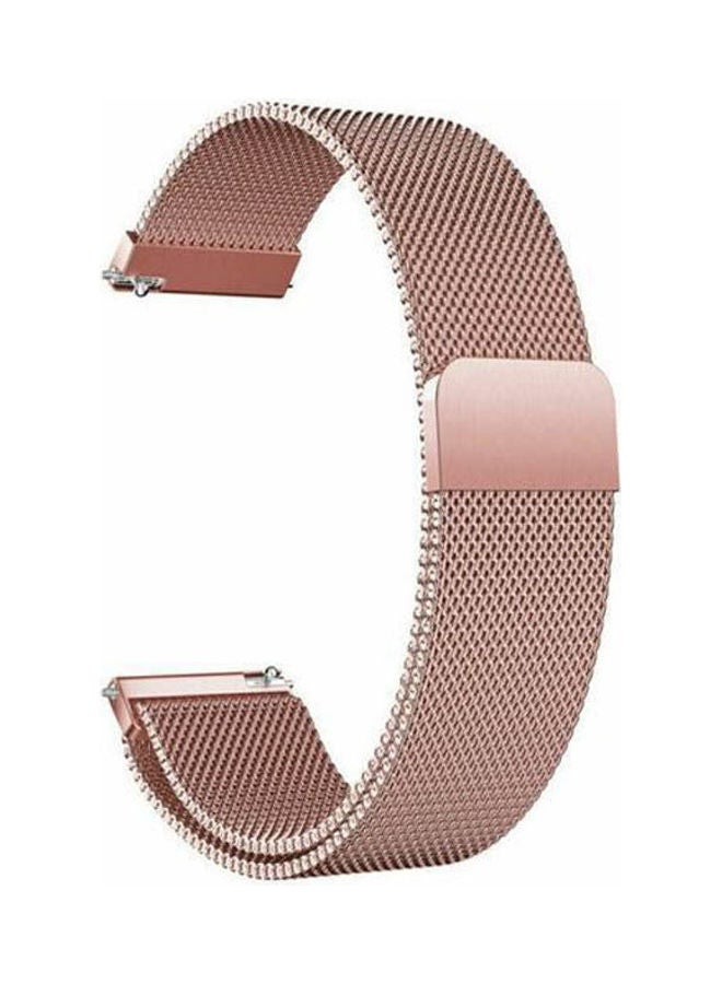 Replacement Stainless Steel Band 20mm For Honor Watch 42mm Pink