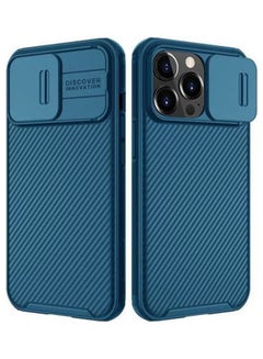 Nillkin Iphone 13 Pro Max Inch Case With Slide Camera Cover With Camera Lens Protection Blue