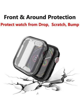 Case Screen Protector For Apple Watch Series 4 5 Black - v1647157011/N52883912A_1
