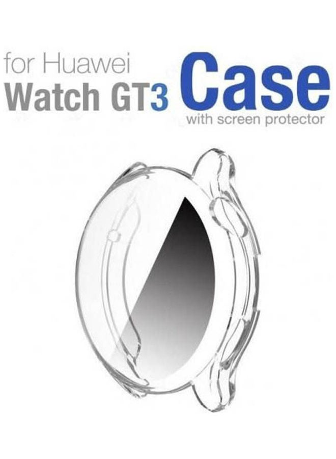 Huawei Gt3 46 2022 Full Cover Case With Screen Shockproof 46mm Clear