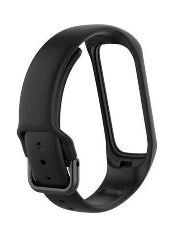 Smart Watch Band Silicone Wrist Strap For Samsung Galaxy Fit2 Black