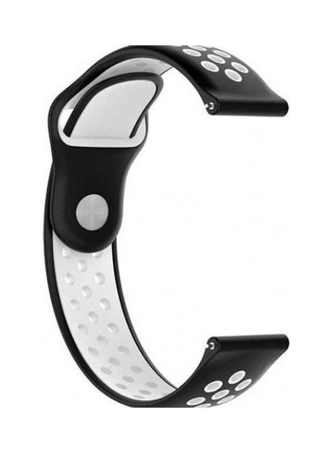 Replacement Band For Honor 46mm White-Black