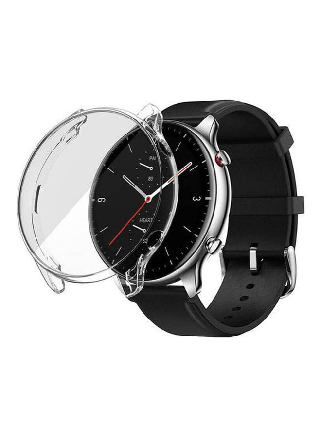 Amazfit Gtr 2E Full Coverage Tpu Electroplating Protective Case Cover Clear