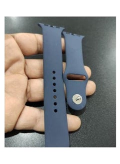Generic Replacement Band For Apple Watch Series 45  4244Mm  Navy Dark Blue  - Image 2