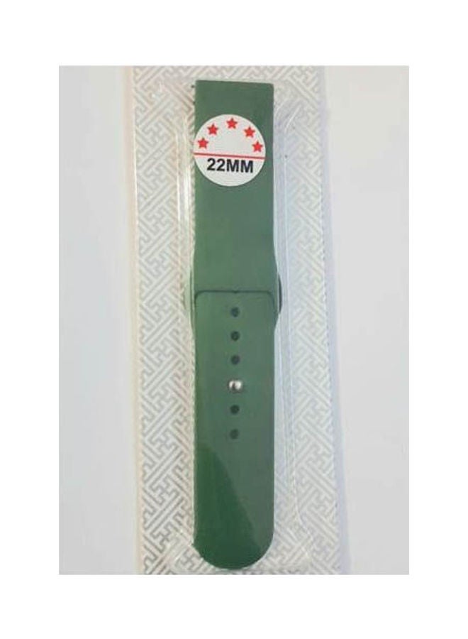 Replacement Silicone Sport Strap 22Mm For Samsung Gear S3 Smart Watch Classic Green - Image 2