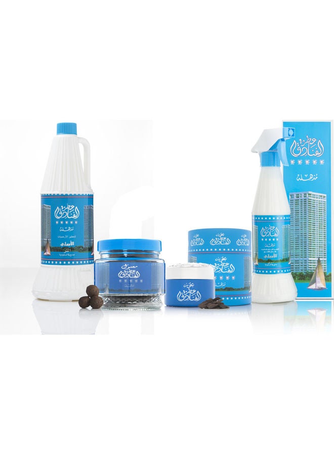 OUD LOVER Box Hotels Perfume and Incense Set Blue/White 2.4kg  - Image 1