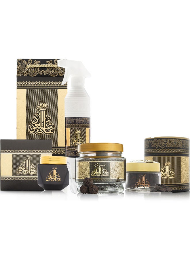 aashiq al-oud Box Oud Lover Set Black/Gold 2.4kg - Image 2