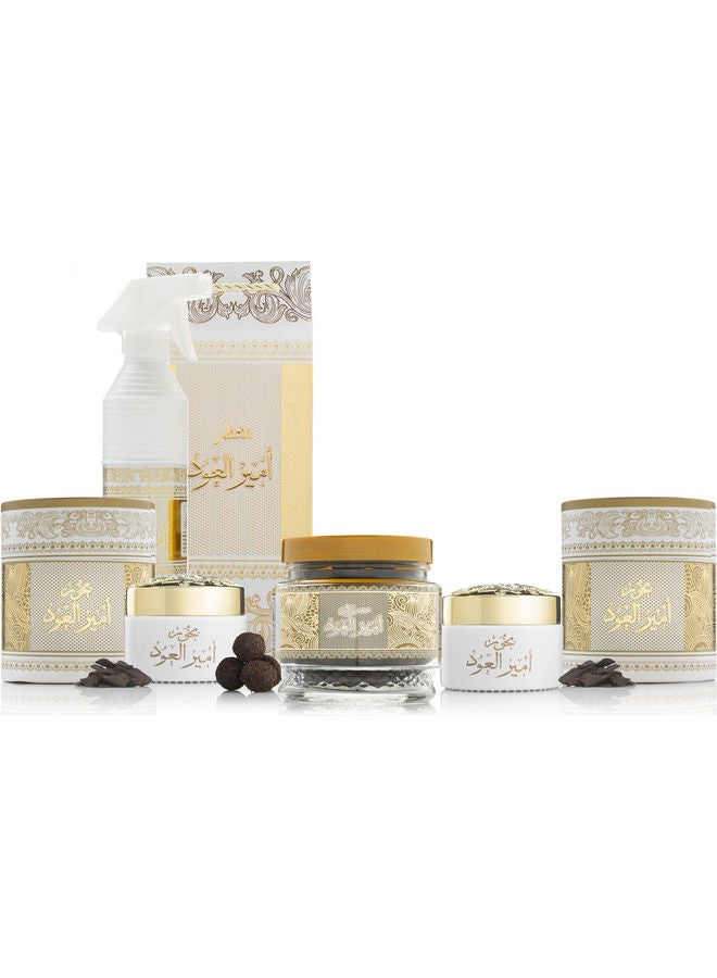 OUD LOVER Box Ameer Al_Aloud Set White/Gold 2.4kg  - Image 2