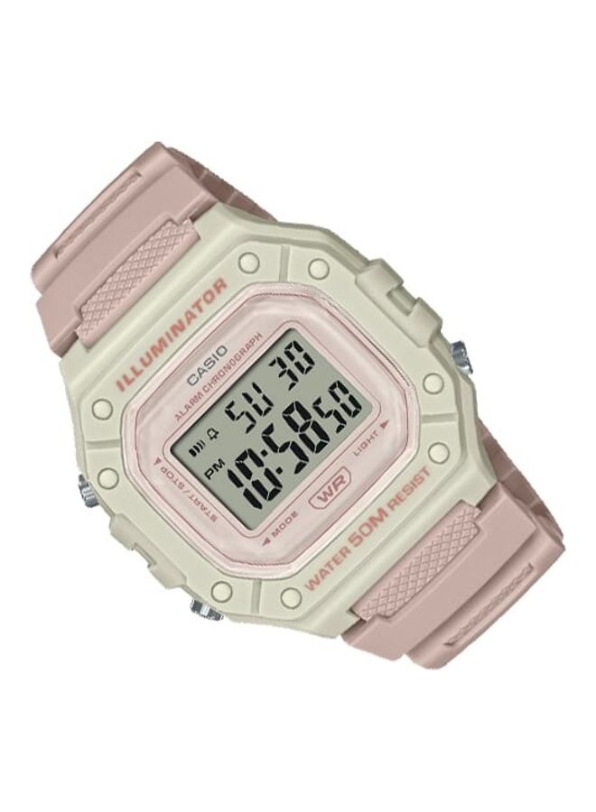CASIO - Girls' Digital Square Wrist Watch - Image 1