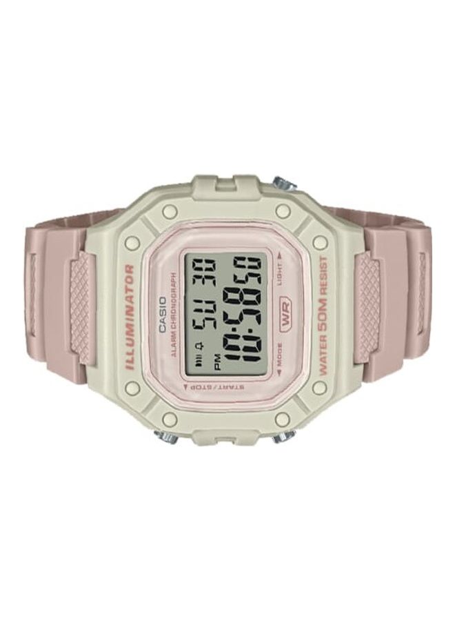 CASIO - Girls' Digital Square Wrist Watch - Image 1