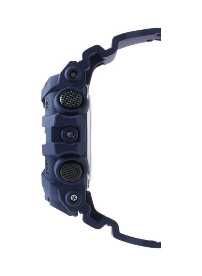 G-SHOCK Men's G-shock Digital Analog Camouflage Blue Dial Resin Band Watch GA-700CA-2ADR  - Image 3
