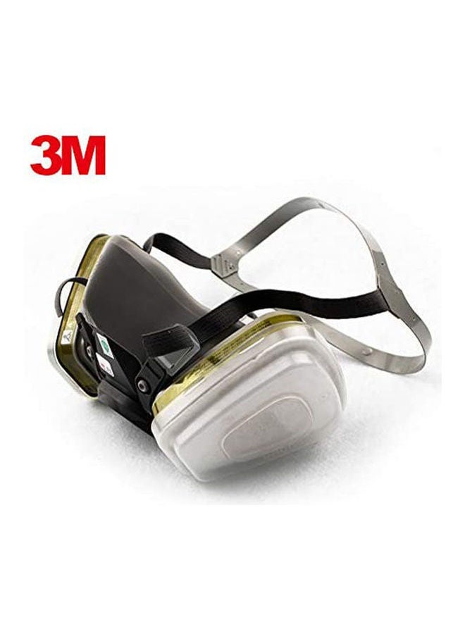 3M - Set Of Seven Decoration Formaldehyde Gas Mask Grey - Image 1