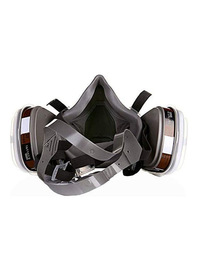 3M - Set Of Seven Decoration Formaldehyde Gas Mask Grey - Image 1