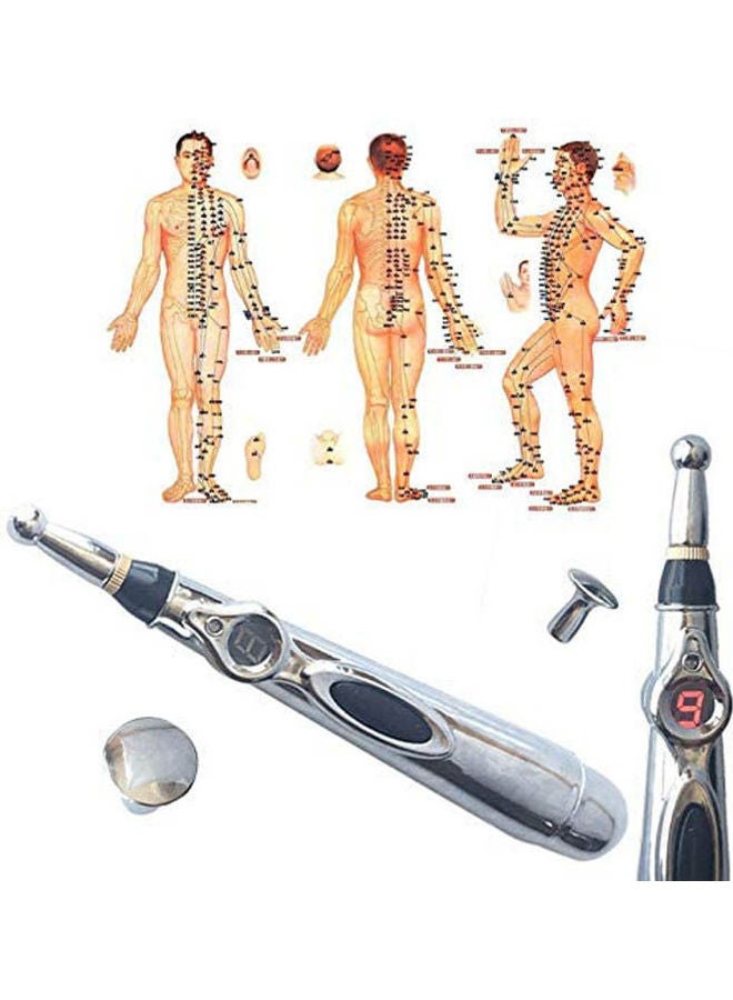 Generic Electric Meridians Laser Acupuncture Machine Magnet Therapy Instrument Meridian Energy Pen Massager Relief Pain Tools  - Image 1