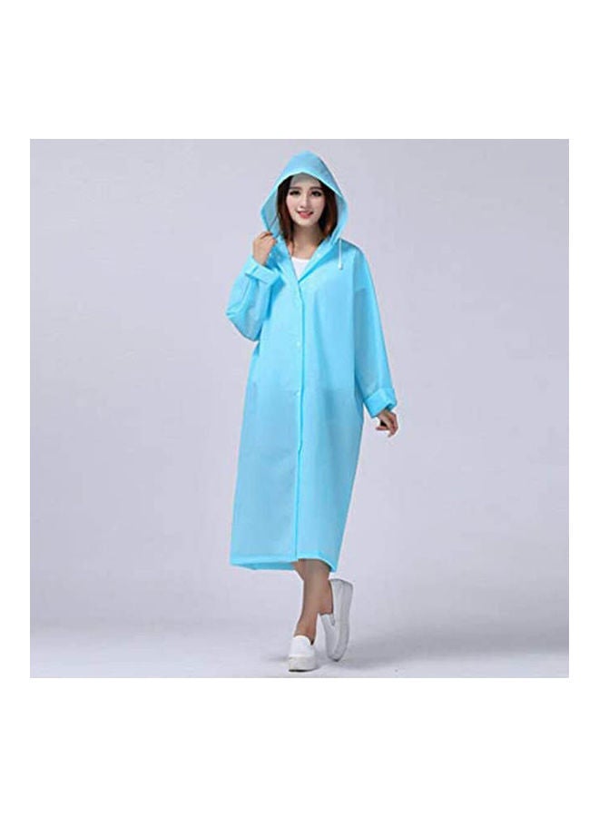 Portable Raincoat  Poncho With Hoods And Sleeves Keep The Rain Snow Water Off Your Clothes