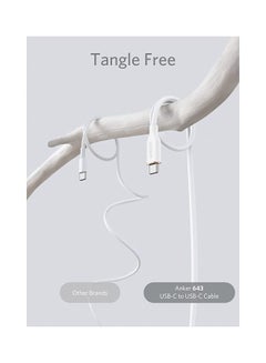 آنكر كابل PowerLine III Flow USB-C إلى USB-C 100 واط 6 أقدام / 1.8 متر  - Image 3
