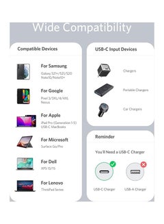 آنكر كابل PowerLine III Flow USB-C إلى USB-C 100 واط 6 أقدام / 1.8 متر  - Image 5