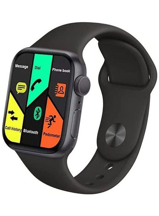 Smartwatch Fk88 Pro 1.78 Inch Bluetooth Heart Rate Monitor Black - Image 2