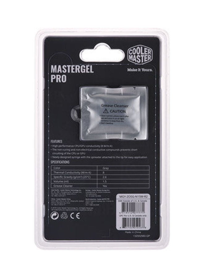 COOLER MASTER - Mastergel Pro / Thermal Paste Grey - Image 1