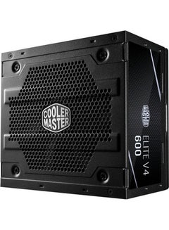 Cooler Master Power Supply 600W ELITE V4 80 Plus White Non Modular