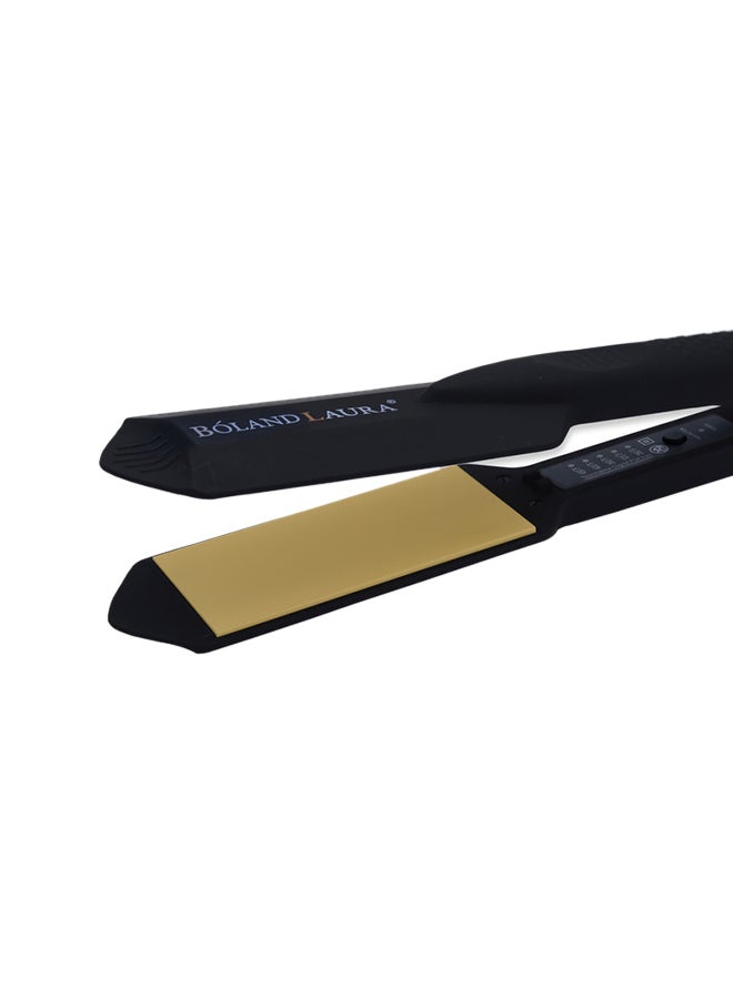 BOLAND LAURA Ceramic iron for professional hair straightening from Poland Laura Black  - Image 2