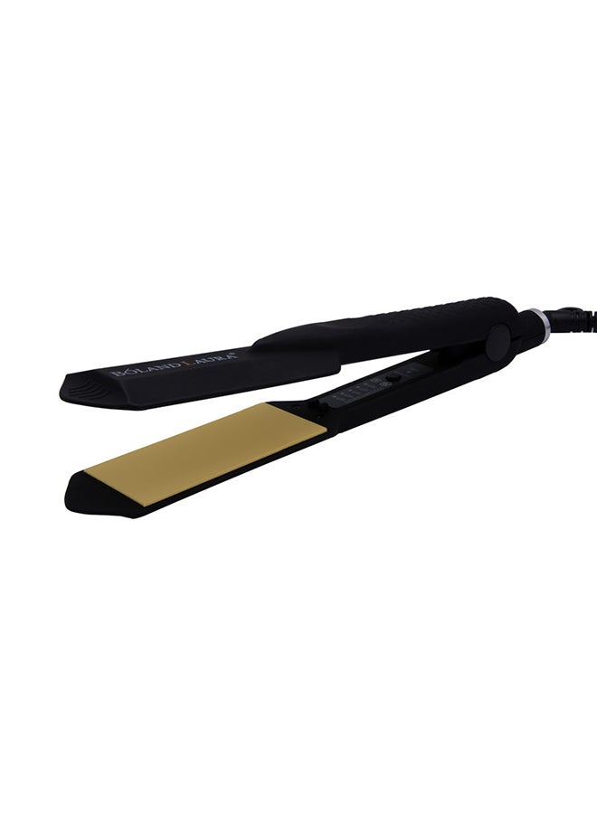 BOLAND LAURA Ceramic iron for professional hair straightening from Poland Laura Black  - Image 1